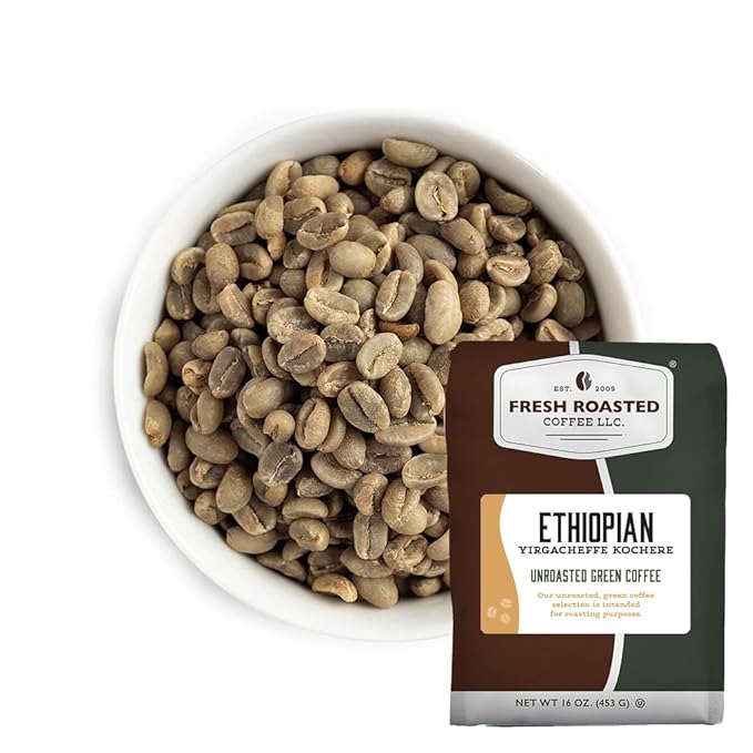 Fresh Roasted Coffee Unroasted African Home Roasting Starter Kit Kosher