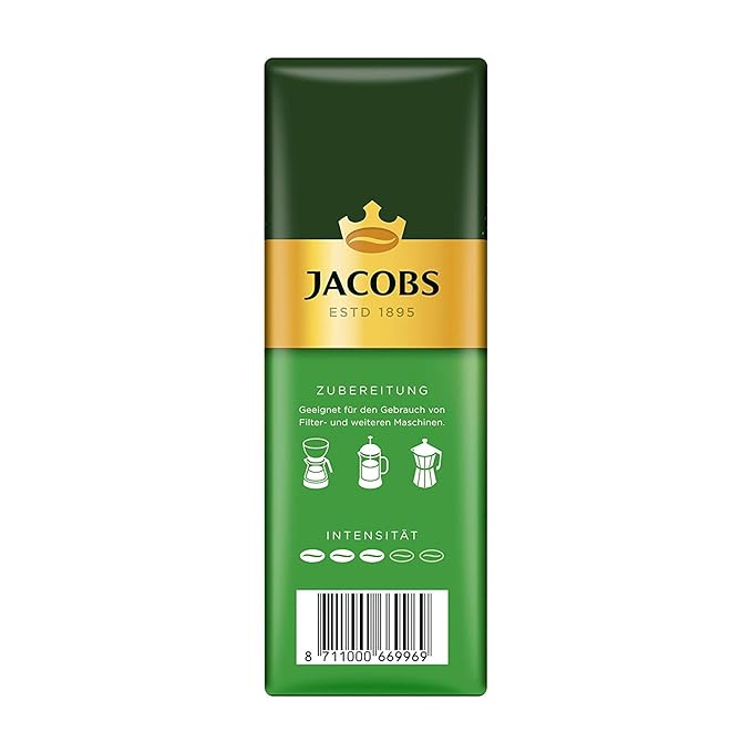 Jacobs Auslese Elite Classic Ground Coffee 500 Gram / 17.6 Ounce (Pack of 1)