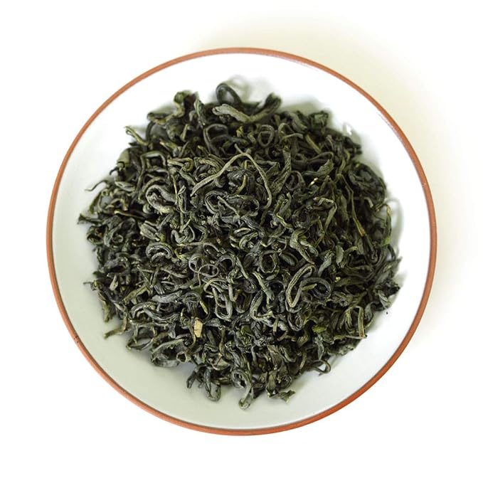 GOARTEA - Chinese Yunwu Green Tea - 250g / 8.8oz Premium Grade - Spring Yun Wu Green Tea Loose Leaf - Cloud and Mist High Mountain