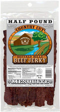 Buffalo Bills 8oz Mesquite Country Cut Beef Jerky Pack (moist &amp tender mesquite smoked beef jerky)
