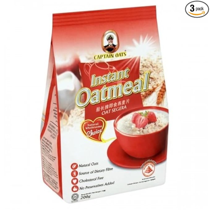 Captain Oats 200g (Instant Oatmeal 3 Packs)