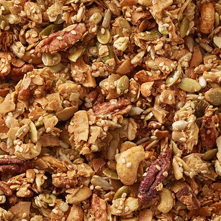 GrandyOats Gluten Free Granola (Certified Organic Paleo Friendly Non-GMO Grain Free Low Carb and Low Sugar) Original Coconola 27 Oz