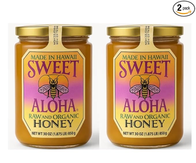 Generic Sweet Aloha Honey 30 oz Jar (Pack of 2)
