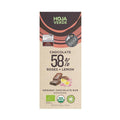 Hoja Verde - Certified Organic - 58% Dark Chocolate + Roses and Lemon I Vegan Gluten Free Soy Free Non GMO Paleo