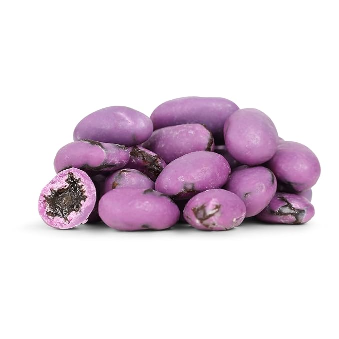 Purple Yogurt Covered Raisins by It's Delish 2 lbs Bulk | Kosher Dairy-Free Yogurt Covered Fruit for Vegan Snacking | Dried Raisins Coated in Yogurt-Flavored Shell Snack Treats