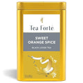 Tea Forte Sweet Orange Spice Premium Loose Leaf Caffeinated Black Tea Blend Canister Makes 35-50 Cups