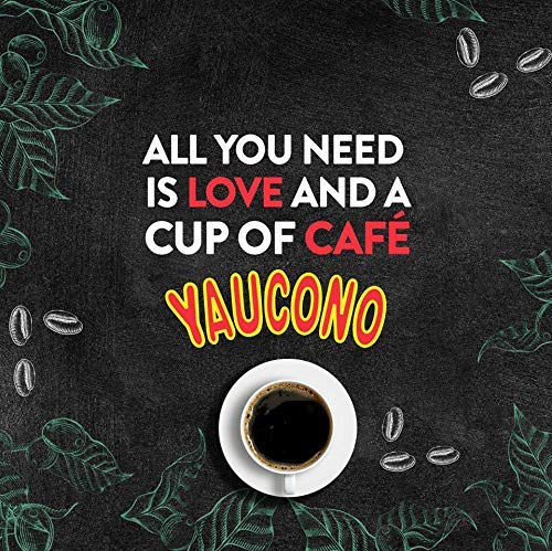 Yaucono Instant Coffee Medium Roast Arabica from Puerto Rico Glass Jar 8 Ounce (Pack of 2)