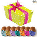 Leonidas Belgian Chocolates | Ballotin Box Easter Collection | Assorted Delicious Mini Easter Eggs | 19 different flavors | Imported fine Chocolate from Belgium (50 Chocolate Eggs)