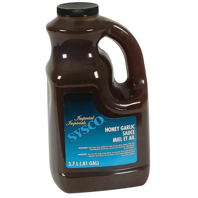 Imperial Sysco Honey Garlic Sauce 3.7L/.81 Gallon Jug (Imported from Canada)