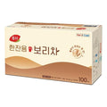 Dongsuh Barley Tea Bags for Hot &amp Cold 100 Count (1.5g Each) – Roasted Barley Flavor Single-Serve Tea Sachets Refreshing Korean Grain Beverage 보리차