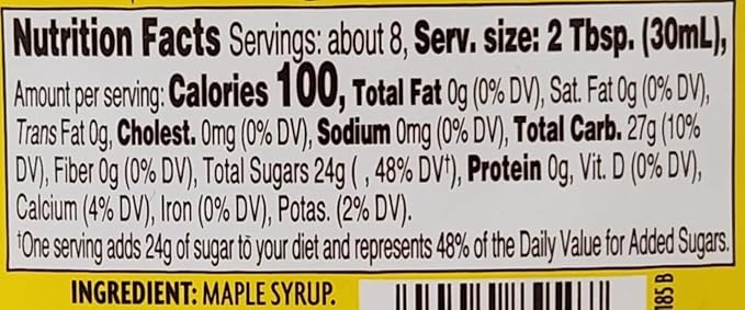 2 Pack of U.S. Grade A Trader Js Maple Syrup 8oz Medium Amber 100% Pure