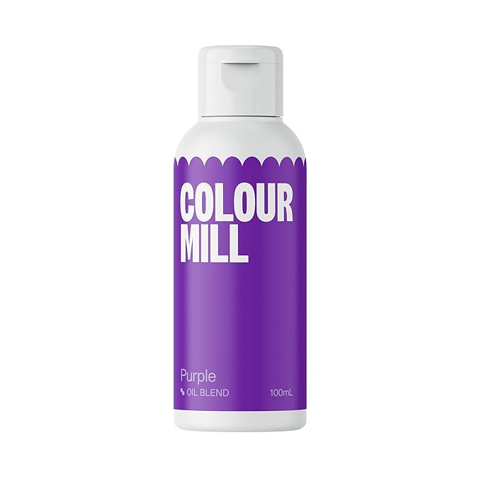 Colour Mill Oil-Based Food Coloring 100 Milliliters (Purple)