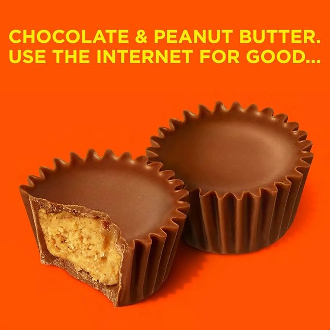 CHAIN &amp JO SWEETS REESESMiniatures Milk Chocolate and Peanut Butter Cups Candy Gluten Free Individually Wrapped 5LB Bulk Party Pack (5 Pounds) 80.0 Ounce