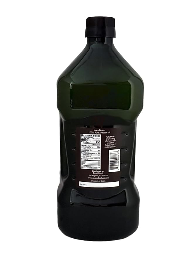 LOMBARDI 100% Pure Avocado Oil for Cooking - 2 L