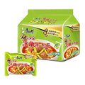 康师傅 方便面 泡椒面五连包104g*5袋 泡面袋装速食 方便食品 kangshifu Chinese food instant noodles 104g*5 bags