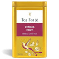 Tea Forte Citrus Mint Premium Loose Leaf Caffeine-Free Herbal Tea Blend Canister Makes 35-50 Cups