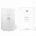 FKRŌ Ami Matcha Canister – Airtight Double-Seal Stainless Steel Tea &amp Coffee Storage Tin for Matcha Powder Loose Tea &amp Spices