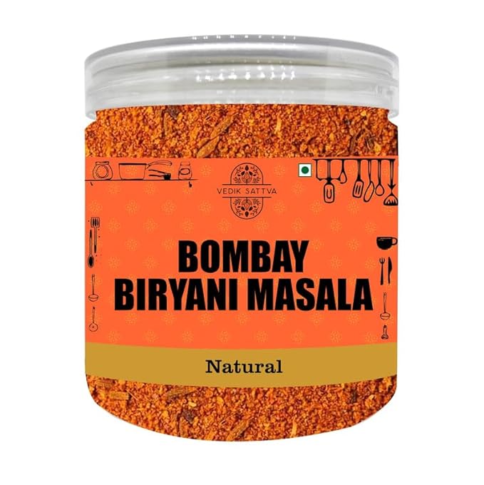 Vedik Sattva Natural Bombay Biryani Masala 10.58 OZ / 300 GM | Pack Of 1 Box