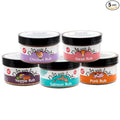 Rub w/Love Seasonings - Variety Pack of 5 - Chicken Pork Salmon Steak and Veggie Rubs - 3.5oz each
