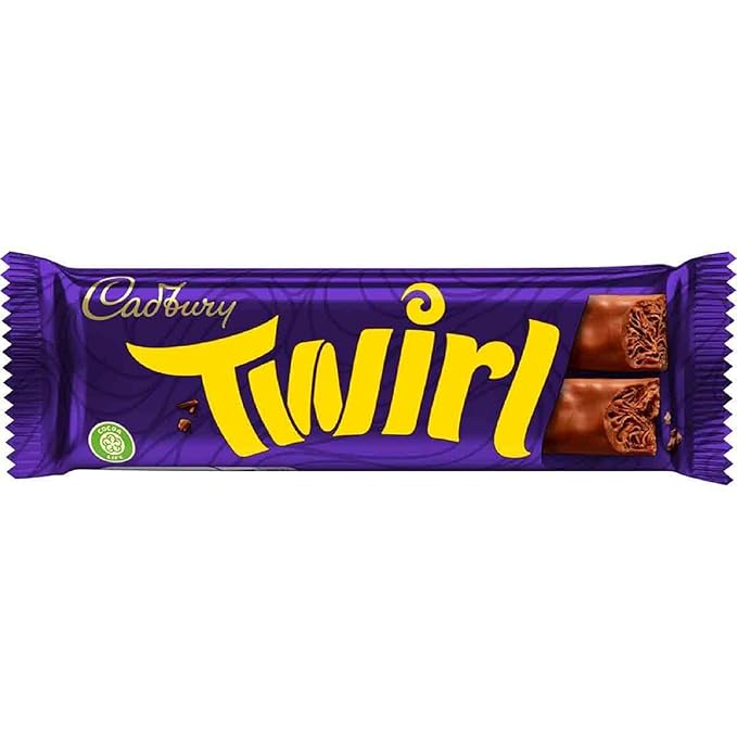 Cadbury Twirl | Total 24 bars of British Chocolate Candy - Cadbury Twirl