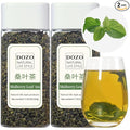 DOZO Natural Mulberry Leaf Tea Mulberry Leaves Tea 14.1oz/400g Sun-Dried Premium Mulberries Loose Leaves Sang Ye Healthy Herbal Tea Sugar Free Caffeine Free No Additives 桑叶茶 桑葉茶