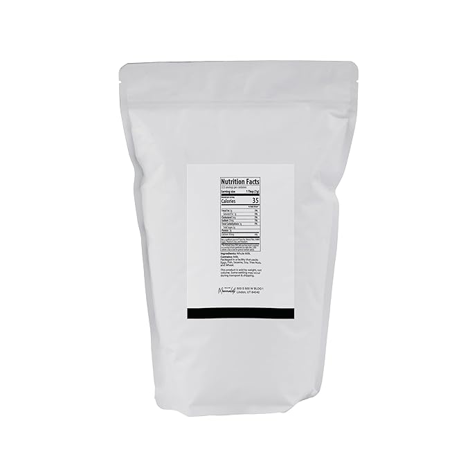 Minimalist Whole Milk Powder Ideal for Baking and Cooking (5 Pound)
