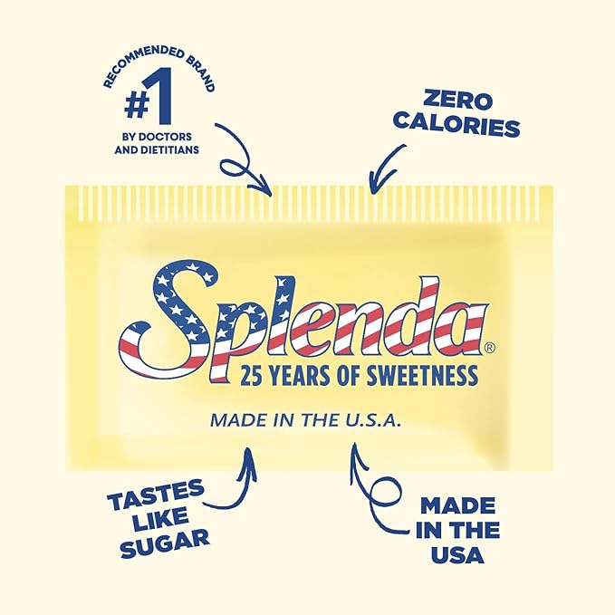 SPLENDA Zero Calorie Sweetener 2000 Count Packets