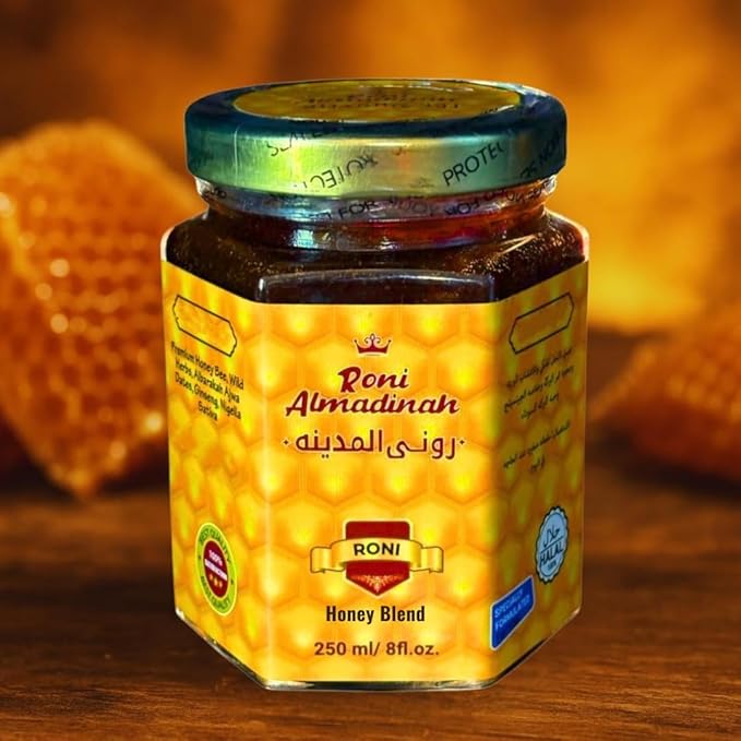 Roni Almadinah Natural Honey Blend 250 ml / 8 oz