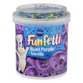 Pillsbury Funfetti Bold Purple Vanilla Flavored Frosting 15.6-Ounce (Pack of 8)