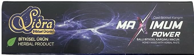 Sidra Maximum Power Plus Honey Spice Mixed Mesir Macunu - pack of 10