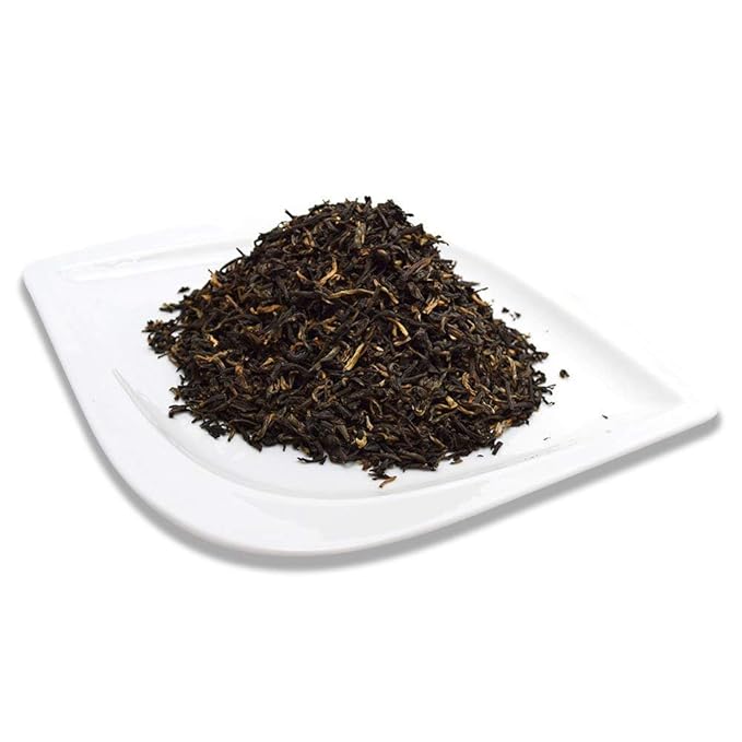 Organic Positively Tea Company Yunnan Black Tea Loose Leaf 16 Ounce