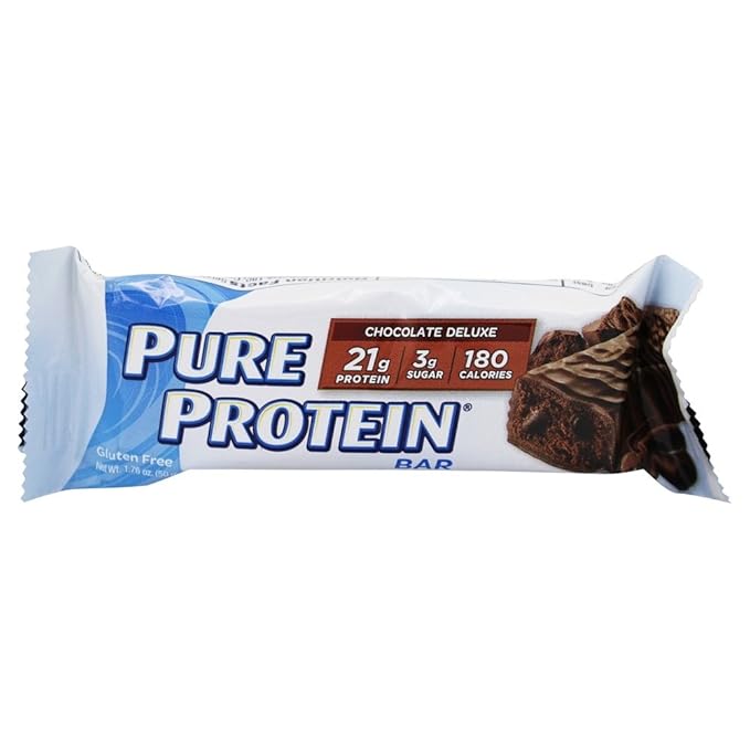 Pure Protein Chocolate Deluxe Value Pack6 Count 50 Gram Bars (Pack of 36 Bars)