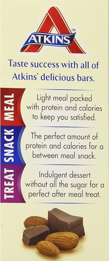 Atkins Endulge Treat Chocolate Covered Almonds. Rich &amp Crunchy. Keto-Friendly.1 Oz 5 Count (Pack of 4)