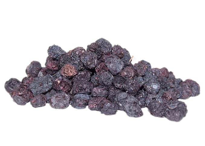 Bella Viva Orchards Natural Dried Blueberries Sweet no Sugar Added 1 lb of Dried Fruit