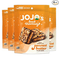 JOJO's Dark Chocolate Peanut Butter Filled Healthy Snack Low Sugar Low Carb Gluten Free Non GMO Paleo &amp Keto Friendly Made with Plant Based Hemp Protein Vegan (4 Count)
