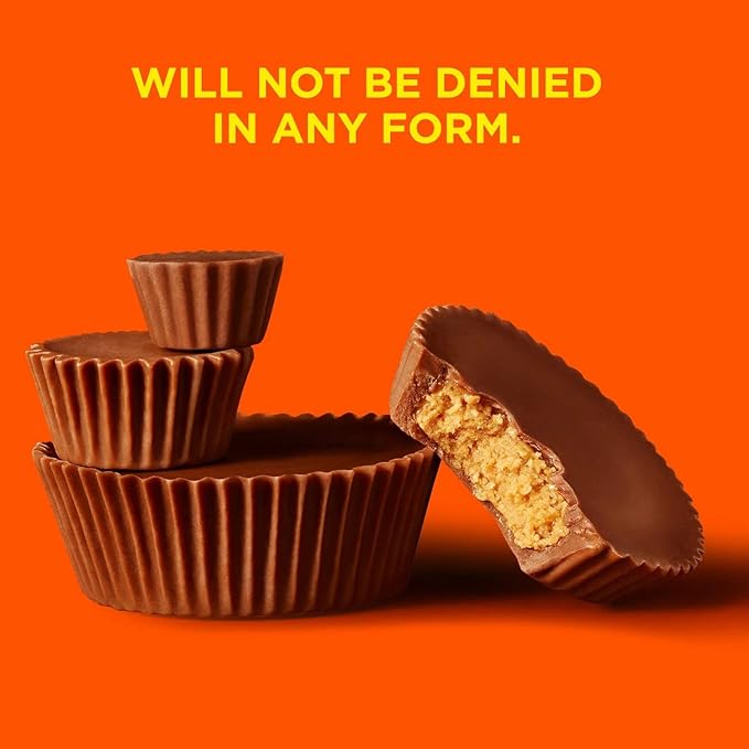 CHAIN &amp JO SWEETS REESESMiniatures Milk Chocolate and Peanut Butter Cups Candy Gluten Free Individually Wrapped 5LB Bulk Party Pack (5 Pounds) 80.0 Ounce