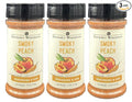 Gourmet Warehouse Smoky Peach Spice Rub Gluten Free No MSG No HFCS 4 Ounces (Pack of 3)