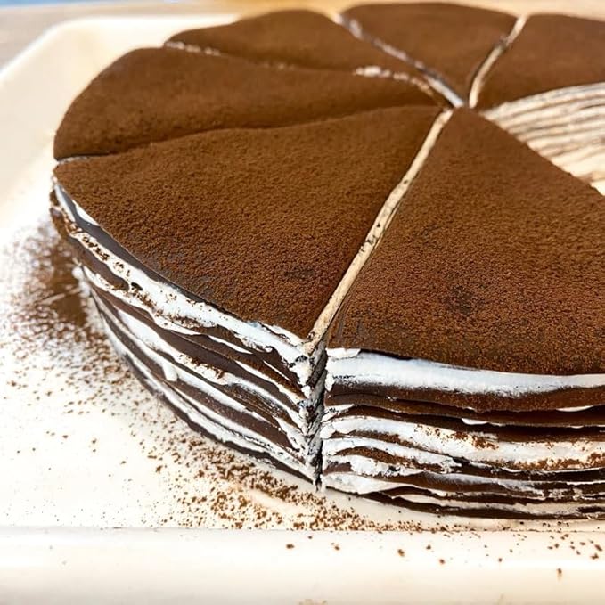 เชฟจ๋า Premium Soft Crepe Mix - Professional Grade Thin Crepe Batter Premix - Ideal for Mille Crepe Cakes and Chilled Dessert Wraps - Easy-to-Prepare Flour Blend (150g)
