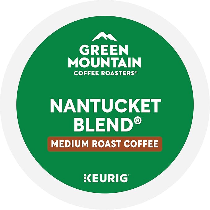 Green Mountain Coffee Roasters Nantucket Blend Single-Serve Keurig K-Cup Pods Medium Roast Coffee Pods 48 Count