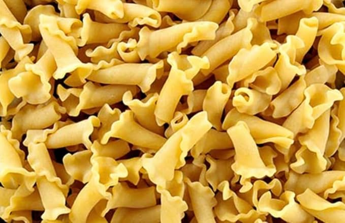 Barilla Campanelle Pasta | Non-GMO Pasta Made with Durum Wheat Semolina 16 oz (Pack of 6) &amp Market Basket Rotelle Pasta Italian-Style 12oz