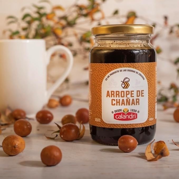 Calandri Arrope – 100% Natural Argentine Syrup Made from Native Fruits and Honey (430g / 0.94lb) (Chañar)