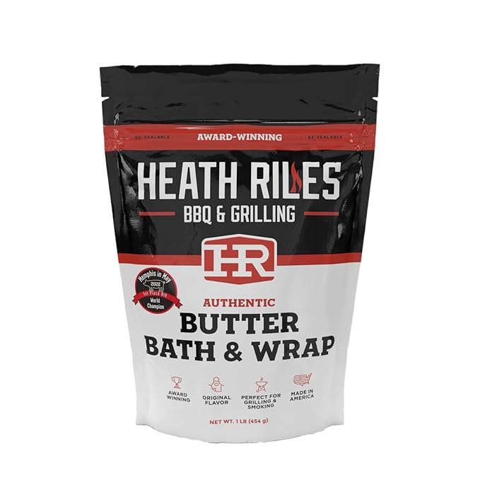 Heath Riles BBQ Butter Bath and Wrap with Chicken Injection &amp Brine Champion Pitmaster Recipe Award Winning Technique