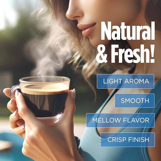 VitaCup Hydration Coffee Packets The First Coffee That Hydrates You w/Electrolytes Coconut Water Pink Himalayan Salt Magnesium Medium Roast Instant Coffee in Single Serve Sticks 18 Ct