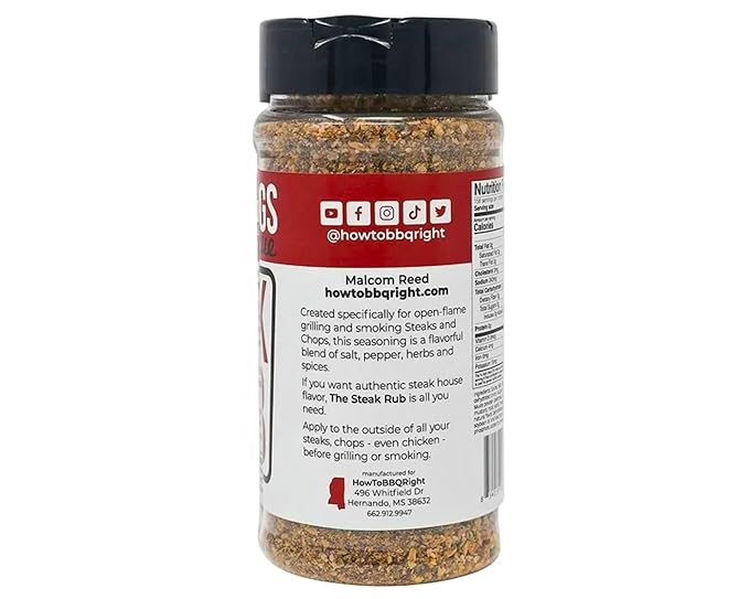 Killer Hogs BBQ Steak Rub Seasoning – 11 oz ( Pack of 2)-Dry Spice Blend for Grilling Smoking &amp Roasting – Sweet &amp Smoky Flavor with Garlic Paprika &amp Brown Sugar – All-Purpose Meat Rub f
