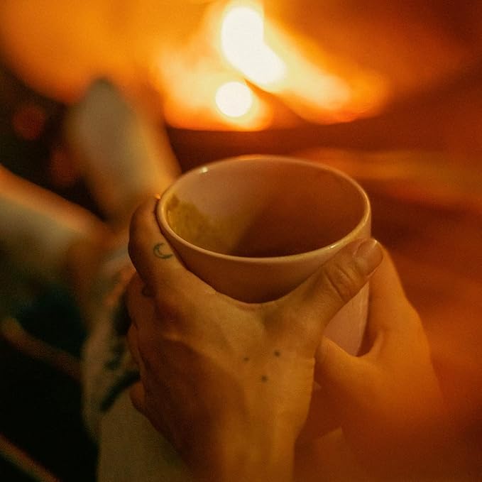 MUD\WTR - :rest Evening Ritual Starter Kit - Organic Mushroom Tea - Hints of Chamomile and Chai Flavors - Includes 30-Serving :rest Tin &amp Frother - Caffeine-Free Vegan Gluten Free Kosher Non-G