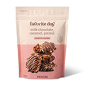 Milk Chocolate Caramel Pretzels 6.5 oz each 2 Bag