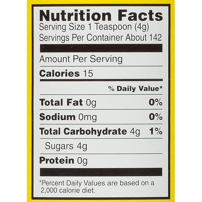 Domino® Granulated Sugar 20 oz Canister Sugar Container (Pack of 3)