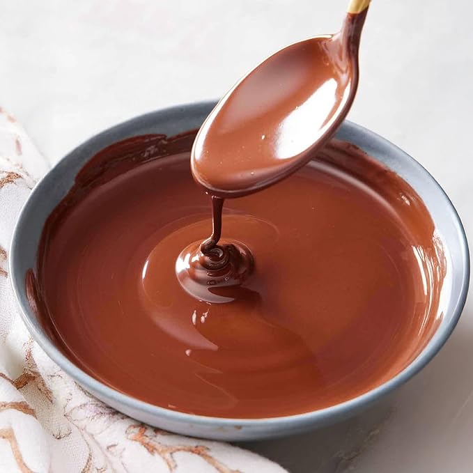 4 LB Resealable Bag Milk Chocolate Lite Cocoa Melting Wafers Easy Melt Candy Coating Chocolate for Baking Cake Pops Candy Making Dipping Decorating No Tempering Required Bulk Holiday Supplies