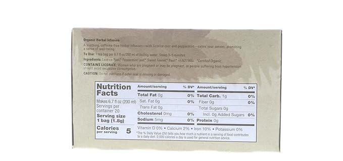 Aveda Comforting Tea Bags 20 Count