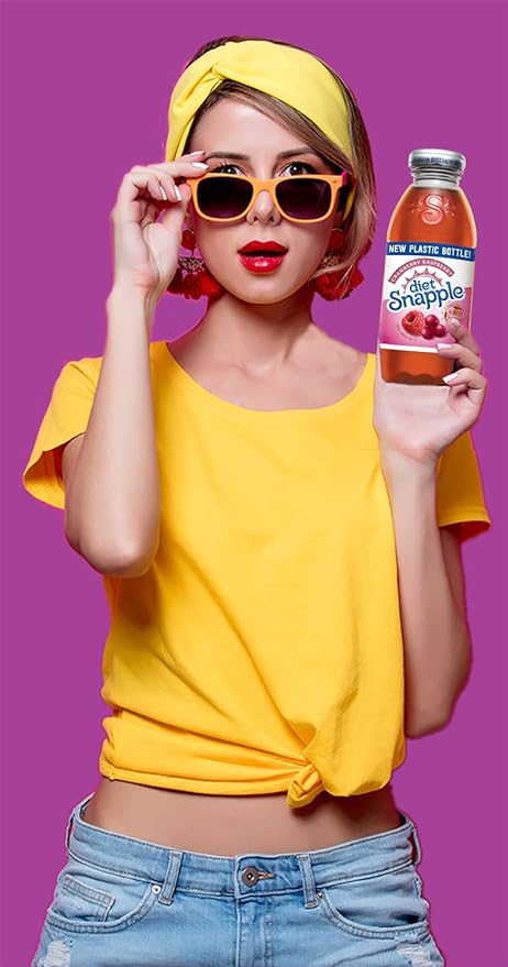 Diet Snapple - Diet Cranberry Raspberry - 16 oz (9 Plastic Bottles)